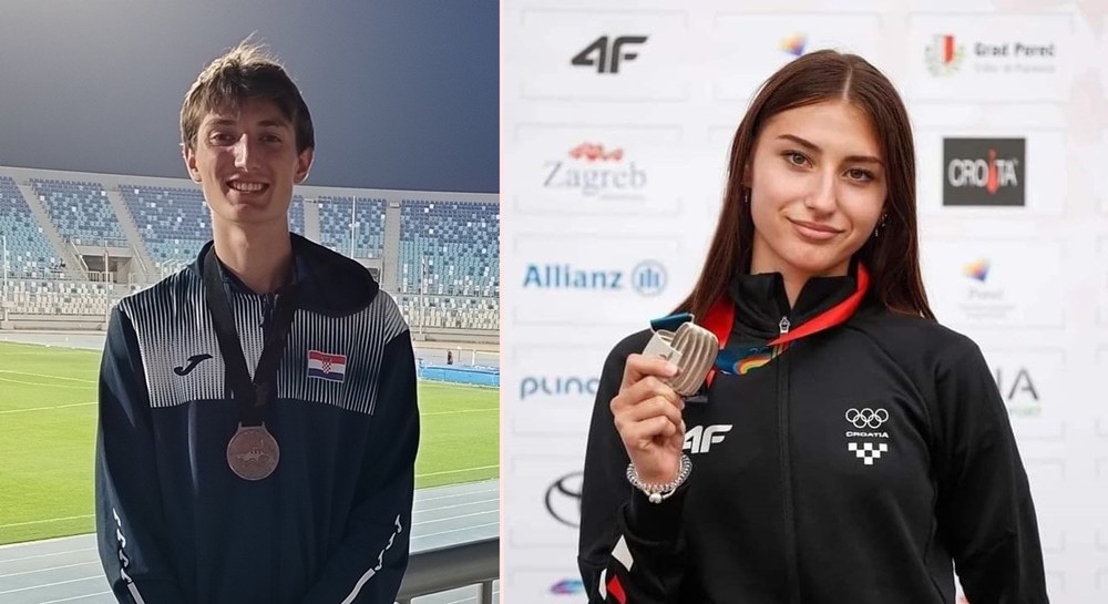 Luka osvojio broncu na Prvenstvu Mediterana, Anna srebro na mitingu u Sloveniji